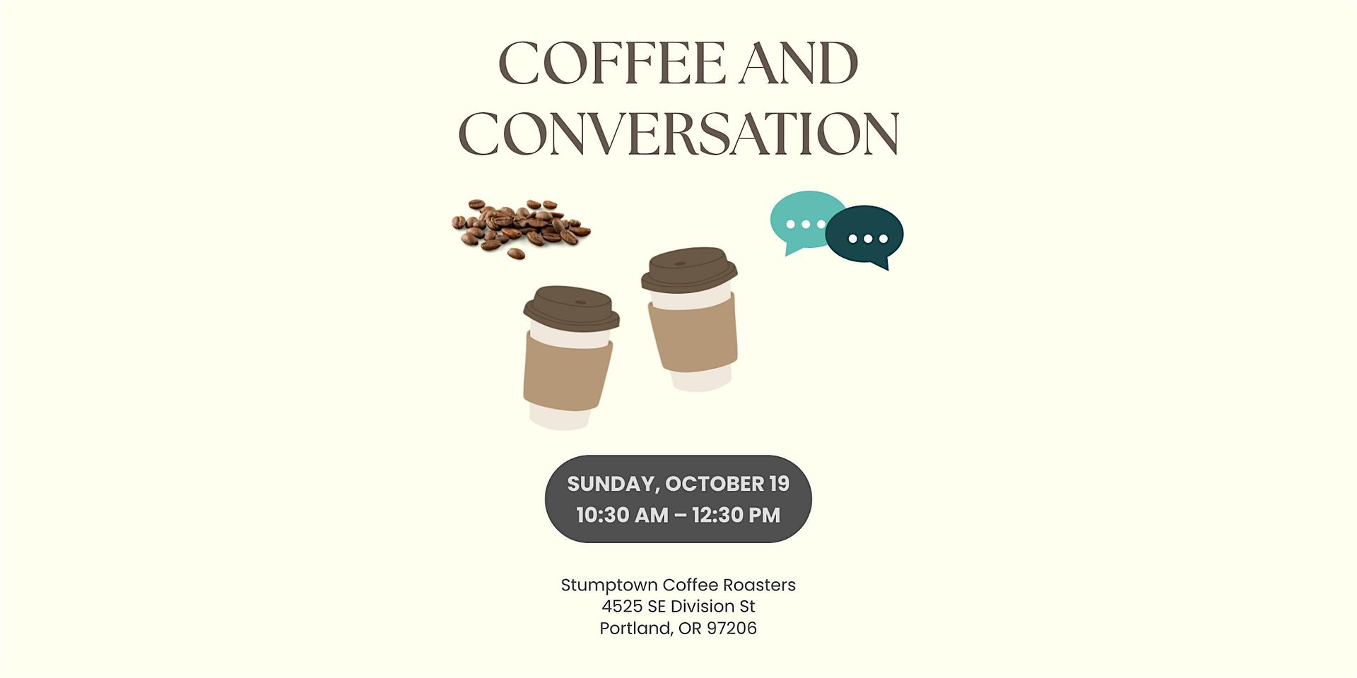 Coffee and Cantonese Conversation