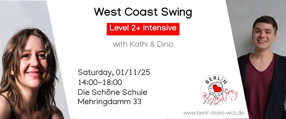 WCS Intensive Level 2+ mit Dino & Kathi