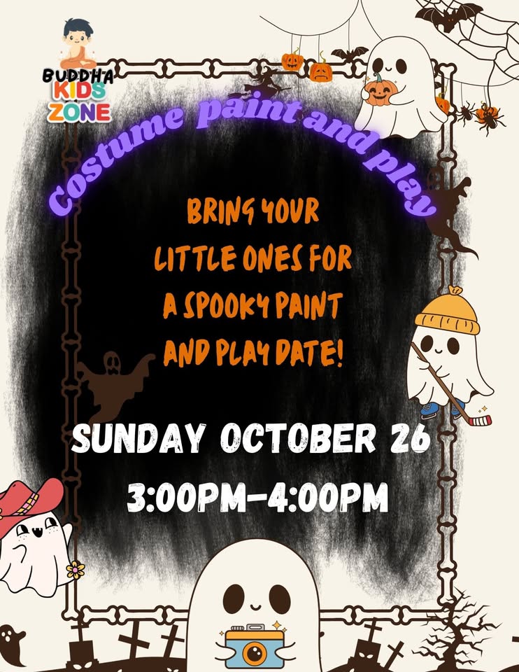 Halloween costume paint and play