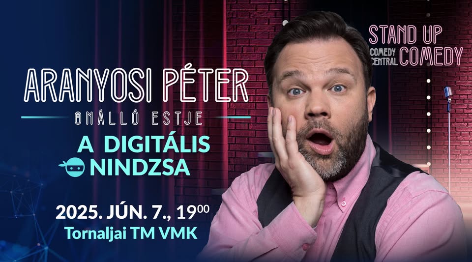 Aranyosi Péter | A digitális nindzsa | Tornaljai TM VMK