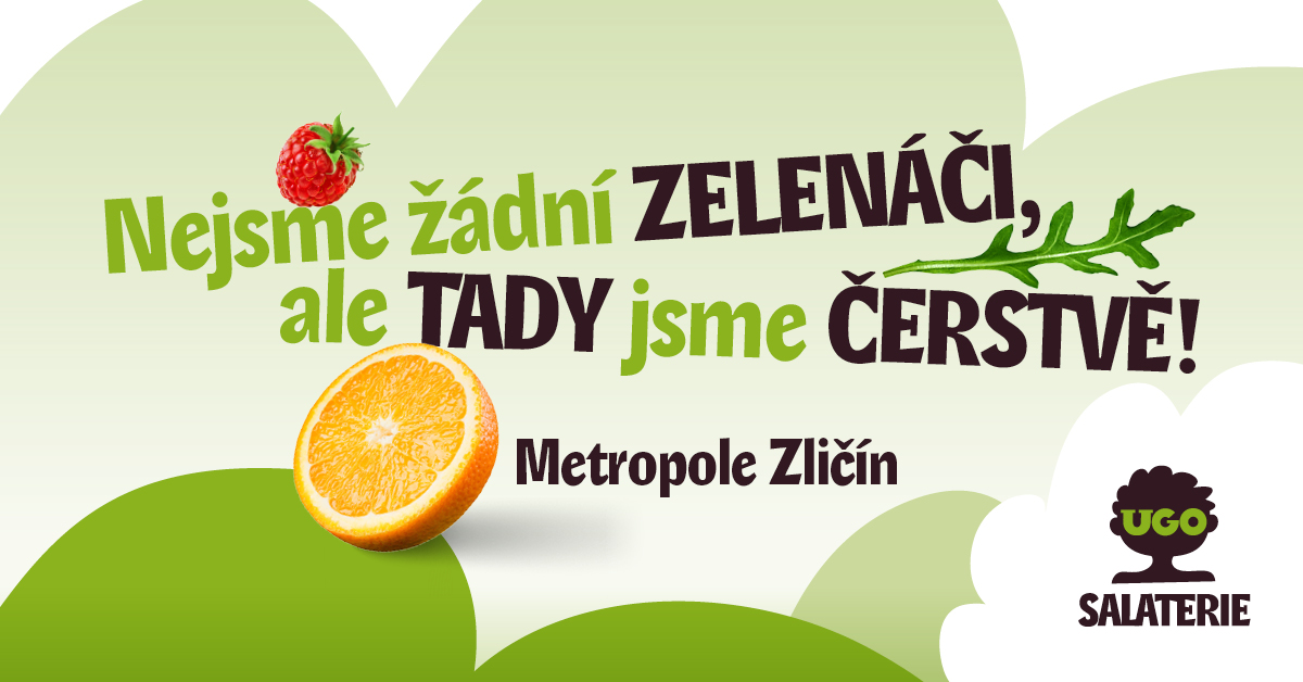 🎉 Nová UGO Salaterie v Metropoli Zličín! Přijďte s námi oslavit opening 💚
