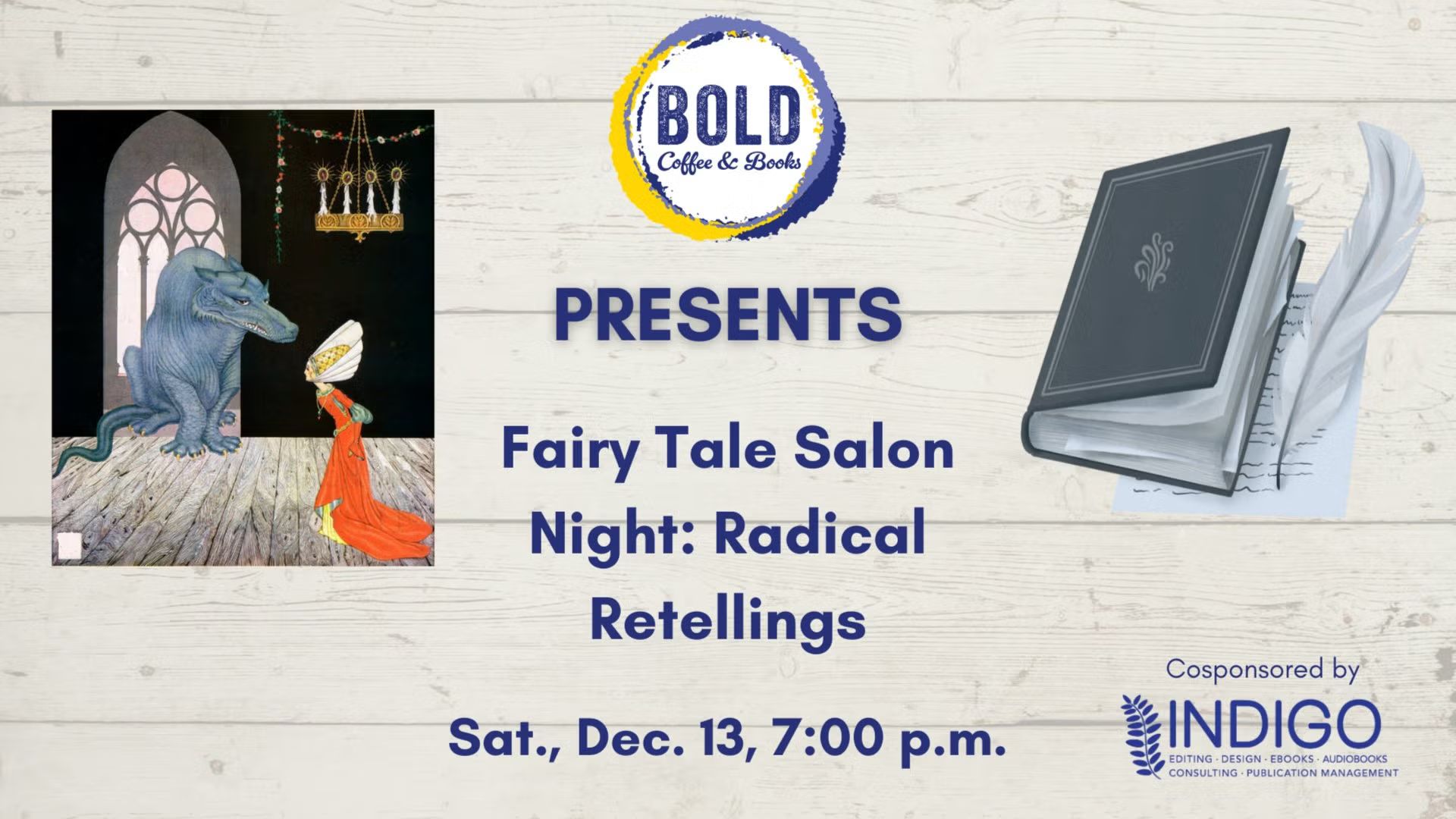 Fairy Tale Salon Night: Radical Retellings