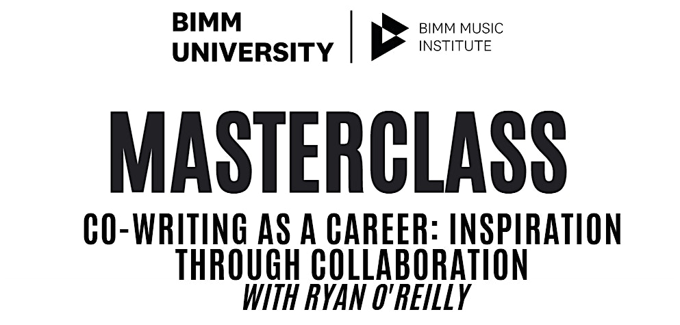 BIMM Music Institute Berlin Masterclass - Ryan O'Reilly 14th November