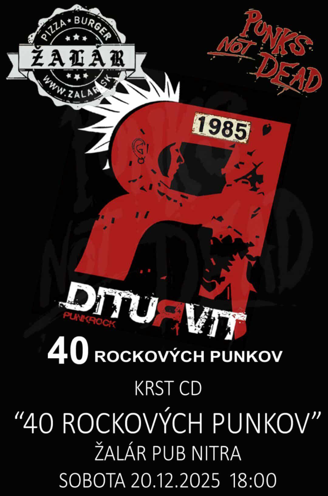 40 ROCKOVÝCH PUNKOV