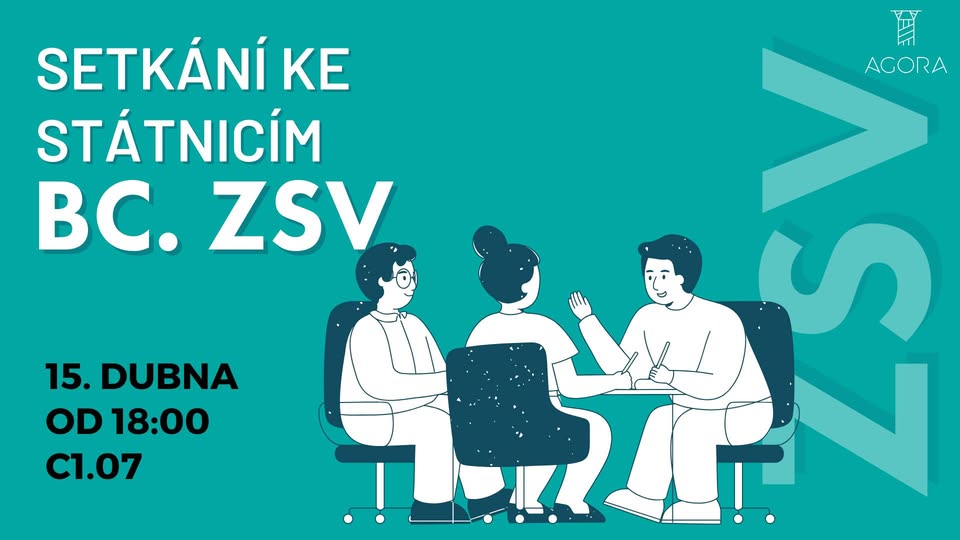 Posezení ke státnicím - Bc. ZSV