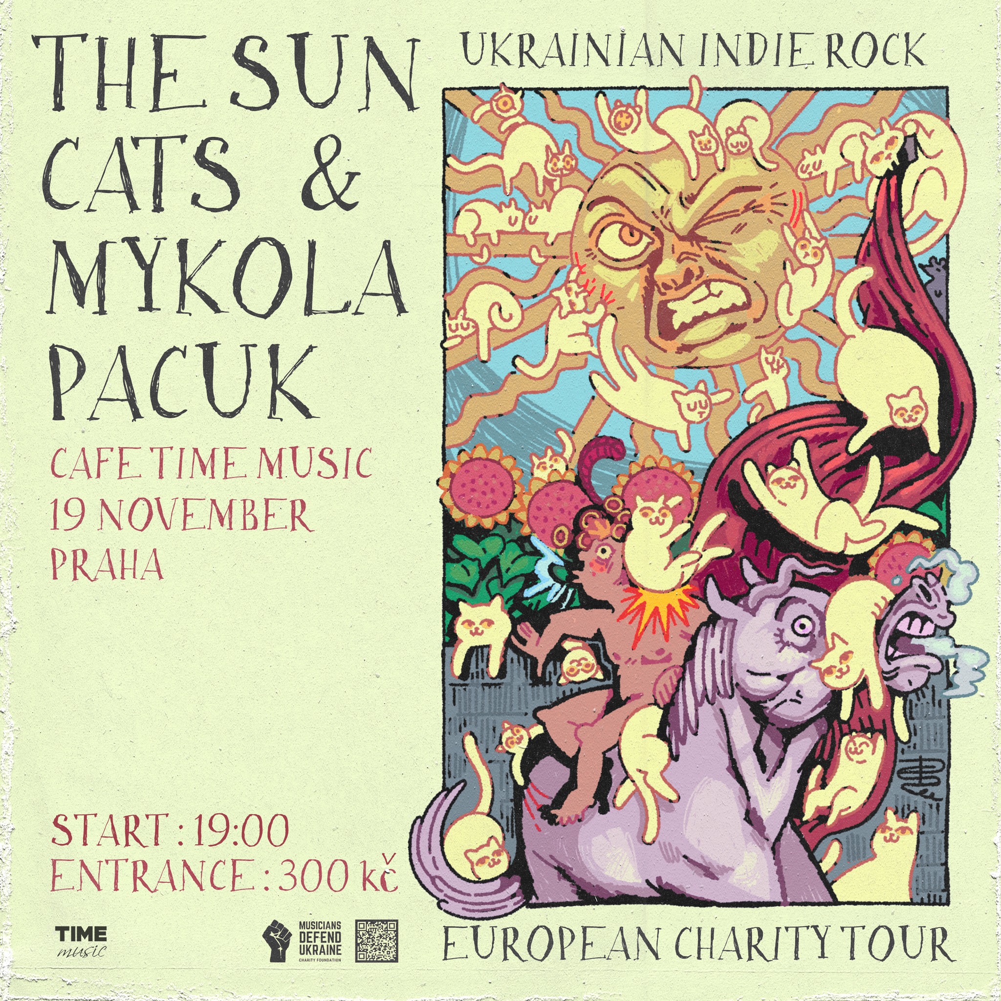 THE SUN CATS and Mykola Pacuk (Indie, garage, psychedelic rock)