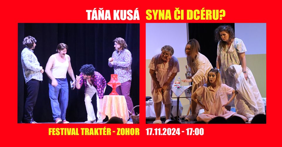 Táňa Kusá: Syna či dcéru? Momentky z kúpeľného života.