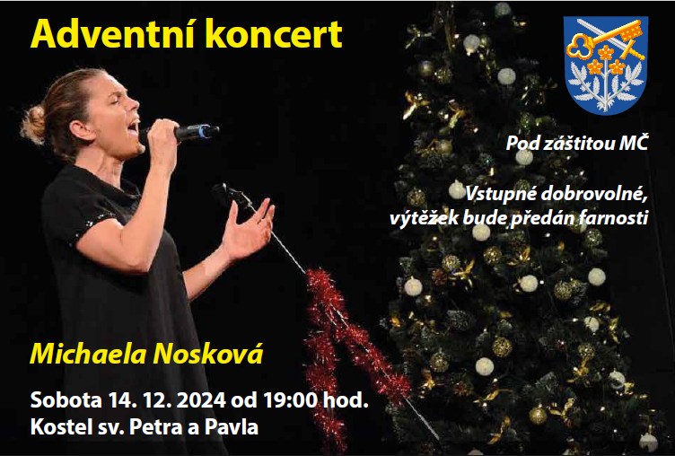 Adventní koncert s Míšou Noskovou