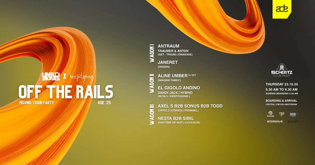 Untold Stories X keepitgoing. presents 'Off The Rails Ade '25'