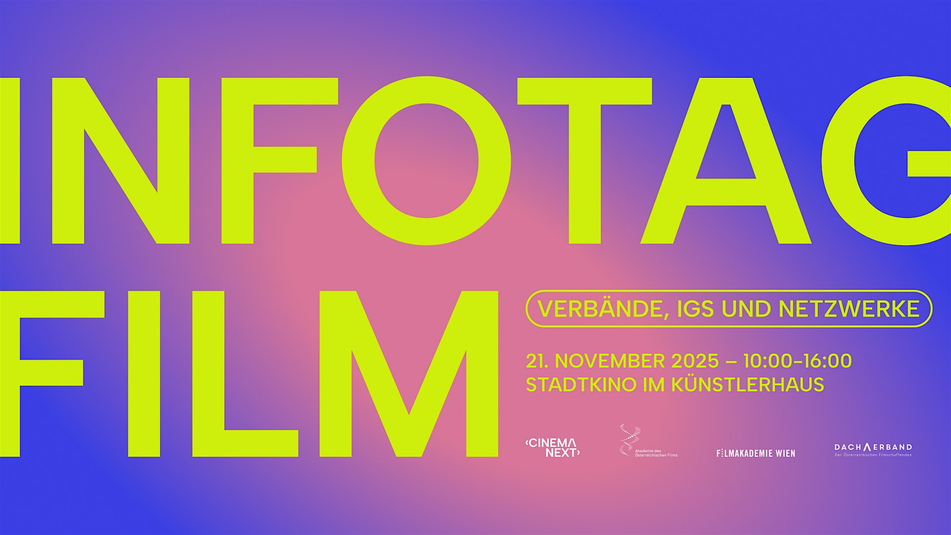 INFOTAG FILM -  Verbände, Interessensgemeinschaften & Netzwerke