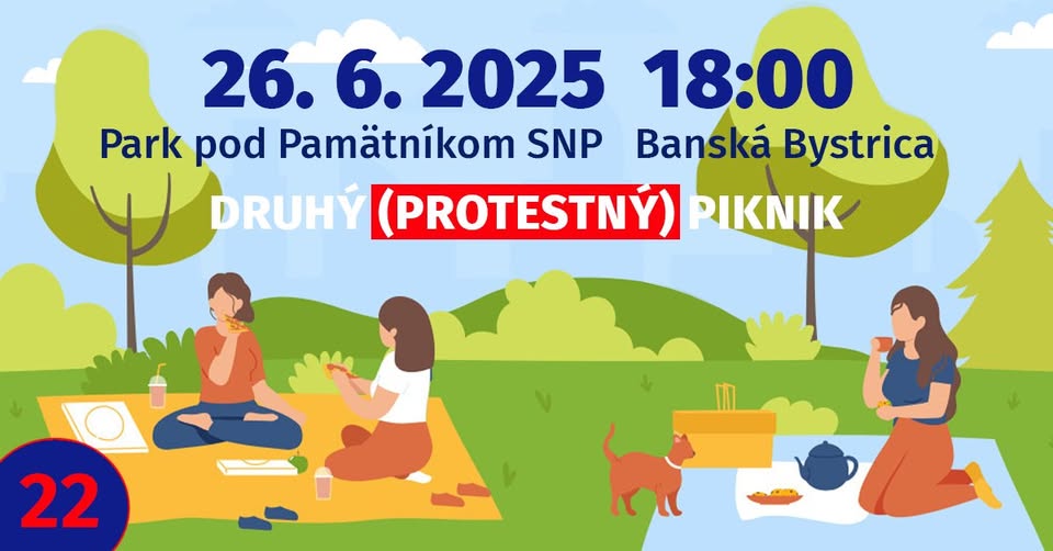 Druhý (protestný) piknik – SLOVENSKO JE EURÓPA!