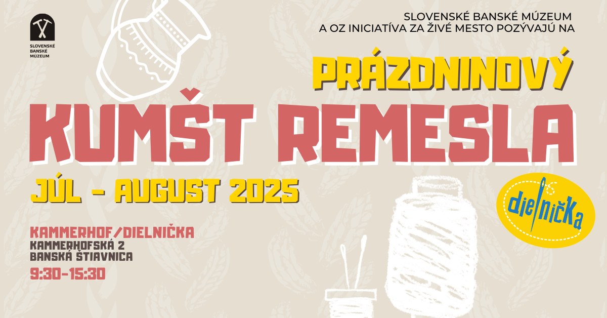 Prázdninový kumšt remesla