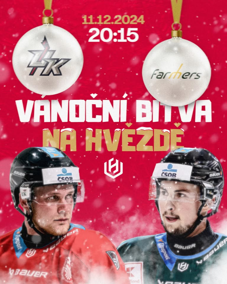 Vánoční bitva na Hvězdě – poslední utkání roku 2024! 🎄