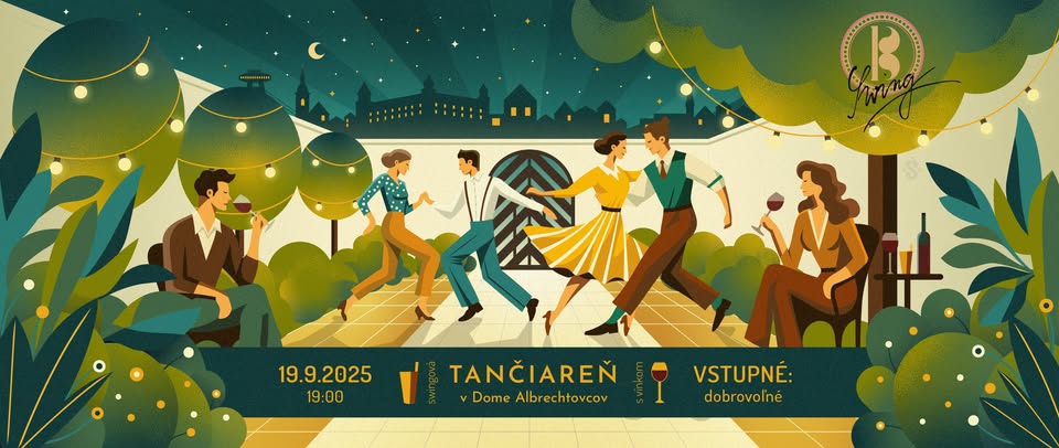 Swingová tančiareň u Albrechtovcov