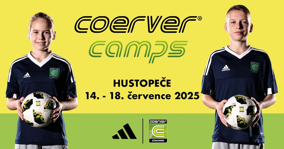 Coerver kemp Hustopeče (14. - 18. července 2025)