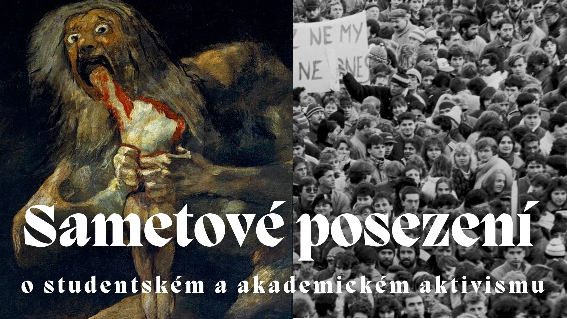 Sametové posezení  (pro studenstvo ÚPOLu)