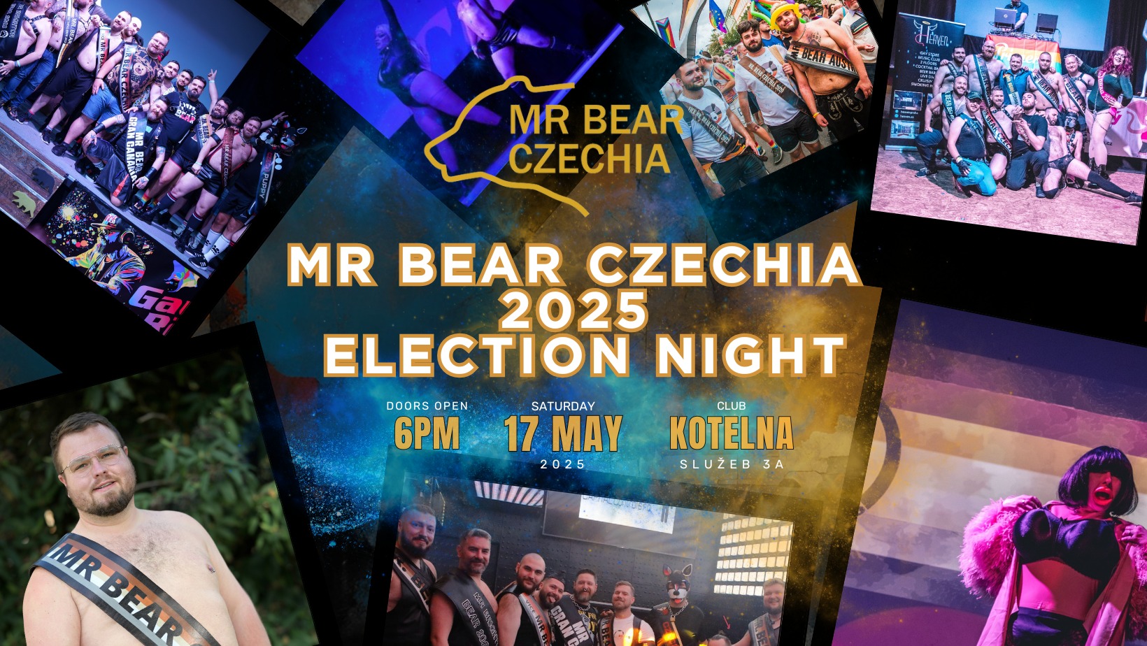 Mr Bear Czechia 2025: Election night