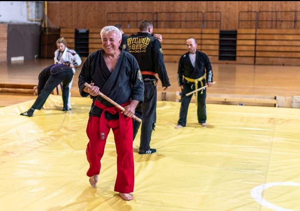 4.IKF seminár JU JITSU/KOBUDO PREŠOV, SOKE G. PAINTER 10.DAN JUJUTSU, 9.DAN KOBUDO