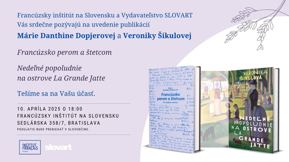 Uvedenie kníh Verony Šikulovej a Márie Danthine Dopjerovej