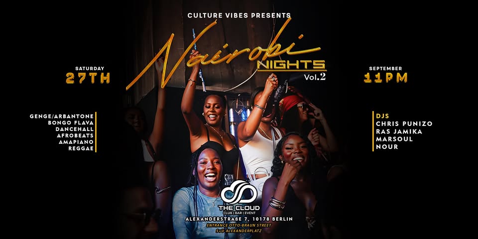NAIROBI NIGHTS - Bongo Flava • Genge • Dancehall • Afrobeat & more