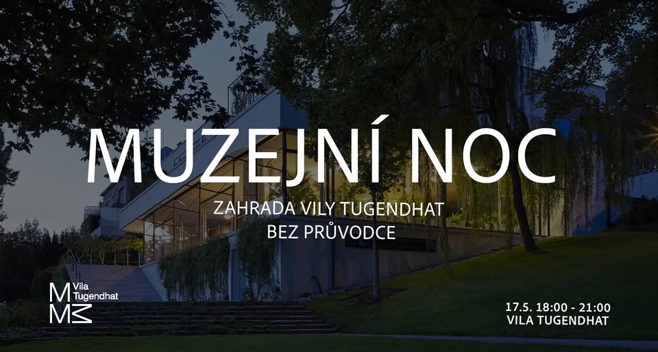 Muzejní noc: Zahrada vily Tugendhat bez průvodce