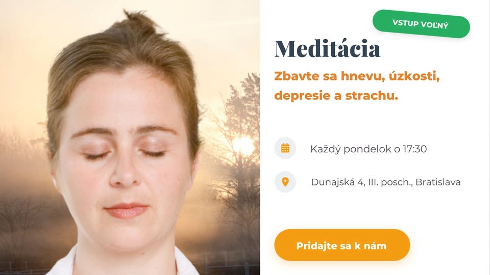 Meditácia - Zbavte sa hnevu, úzkosti, depresie a strachu.