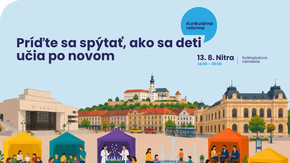 Príďte sa spýtať, ako sa deti učia po novom