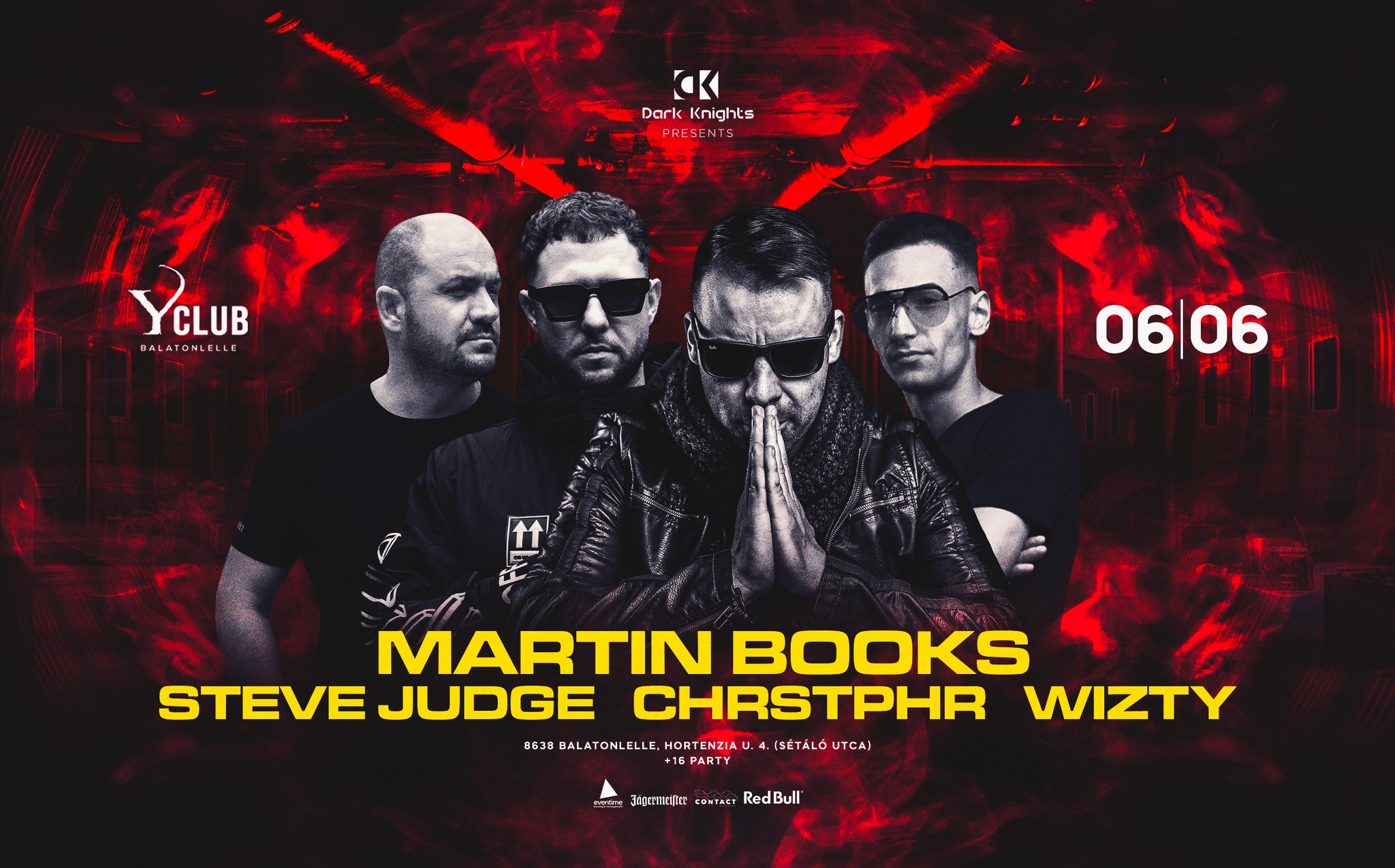 Dark Knights Presents: MARTIN BOOKS [2025.06.06.] Y Club - Balatonlelle