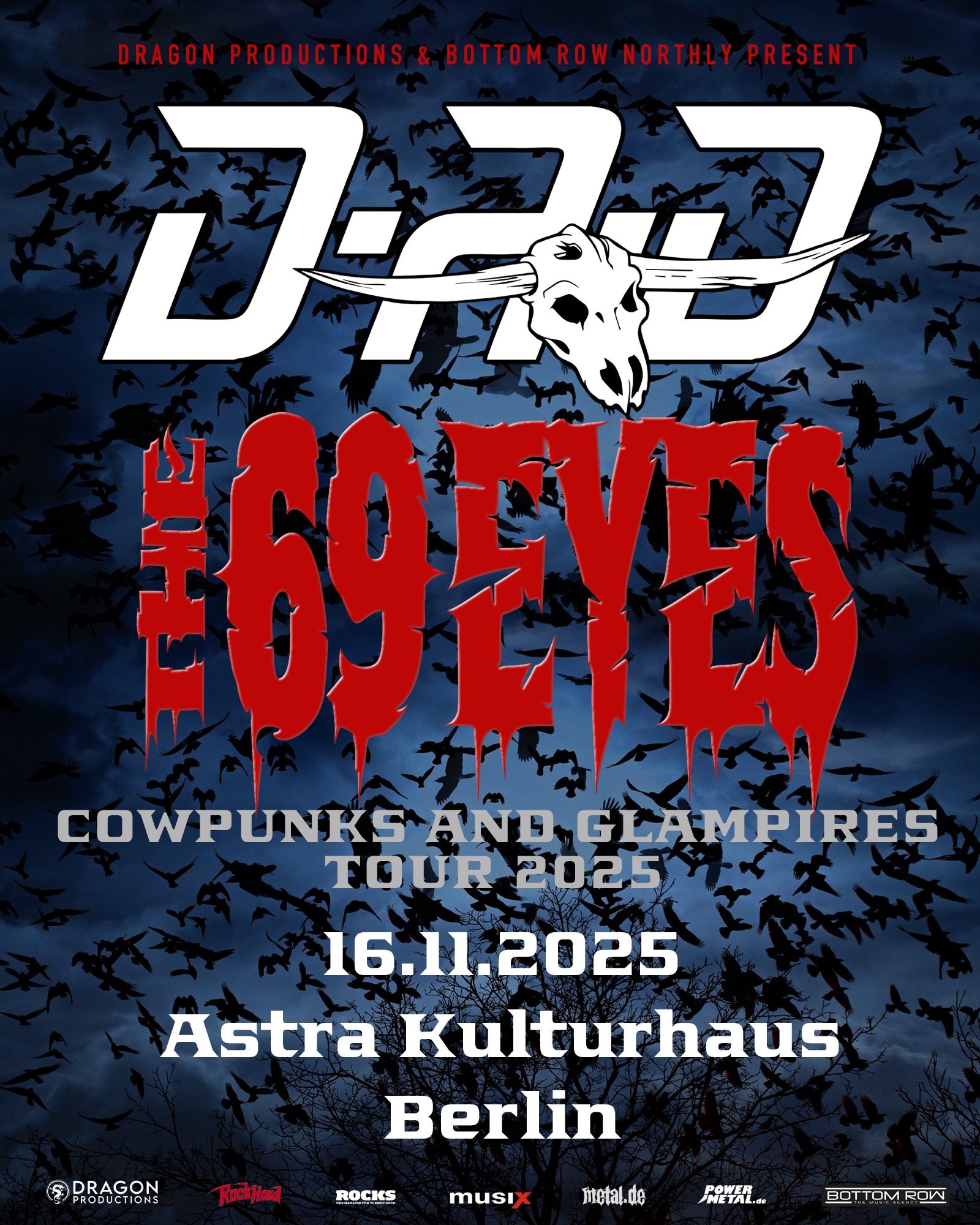 D-A-D & The 69 Eyes • Berlin • Astra Kulturhaus