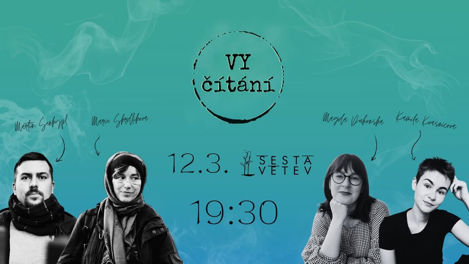 VY.ČÍTÁNÍ - autorské čtení v Šesté Větvi