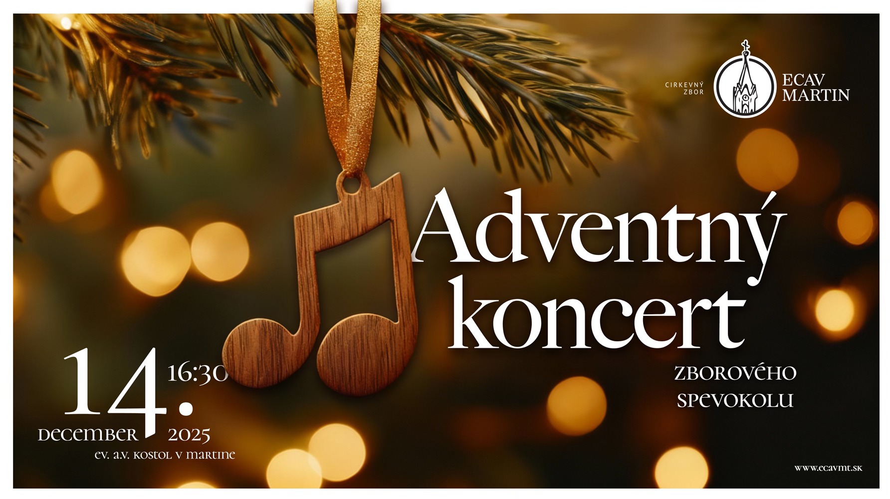 Adventný koncert zborového spevokolu