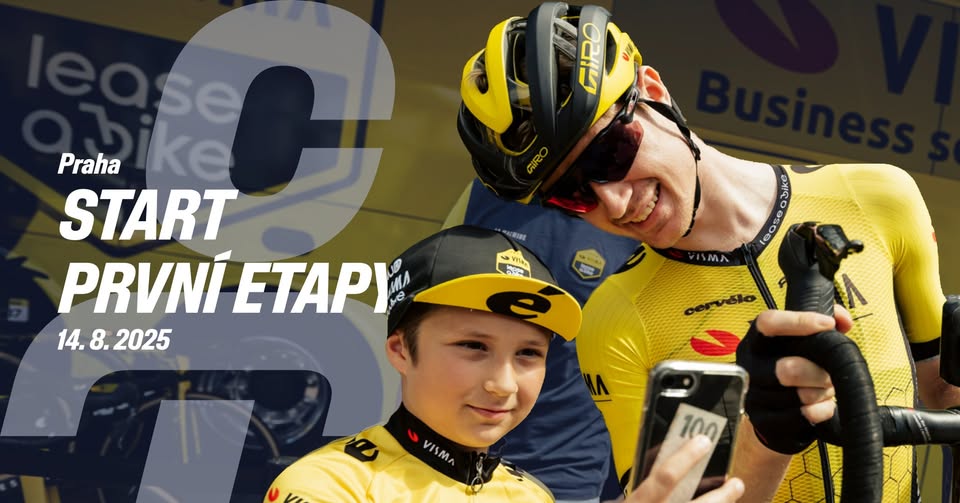Start první etapy Czech Tour v Praze