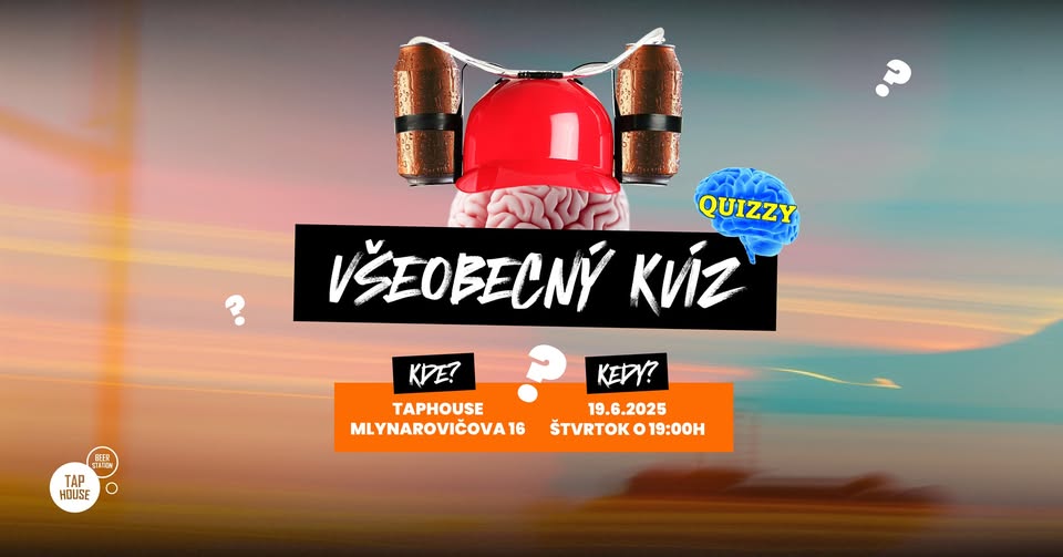 🧠 Všeobecný kvíz v TapHouse