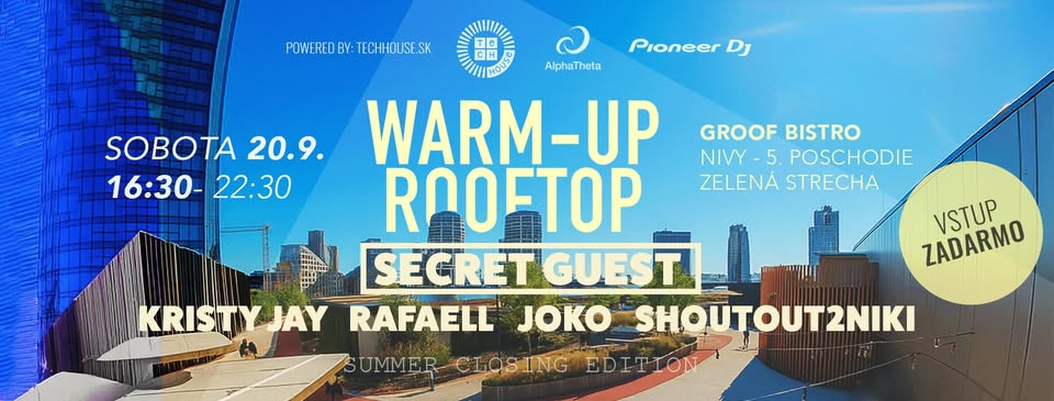 Warm-up Rooftop: Summer Closing Edition
