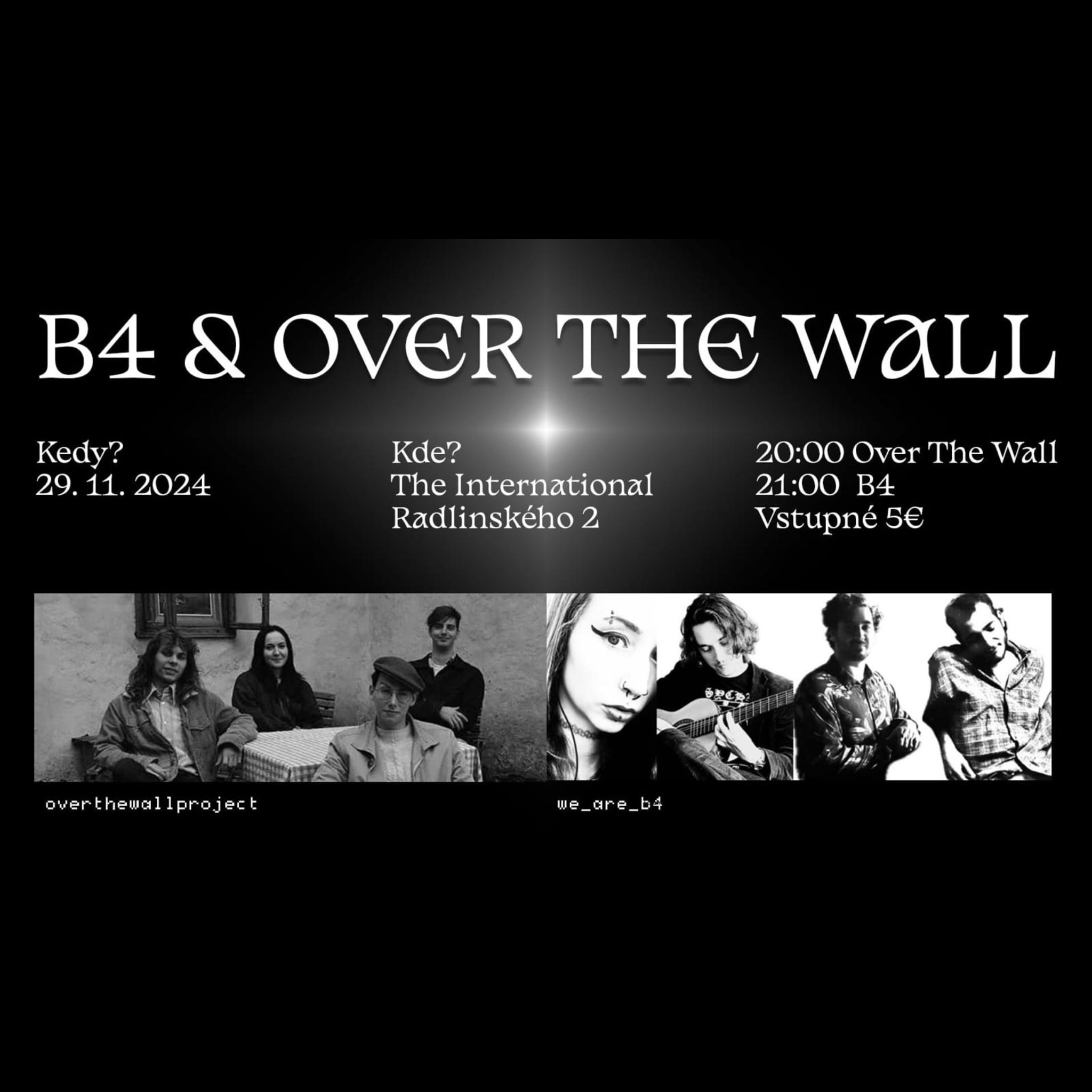 Live Concert: B4 & Over The Wall