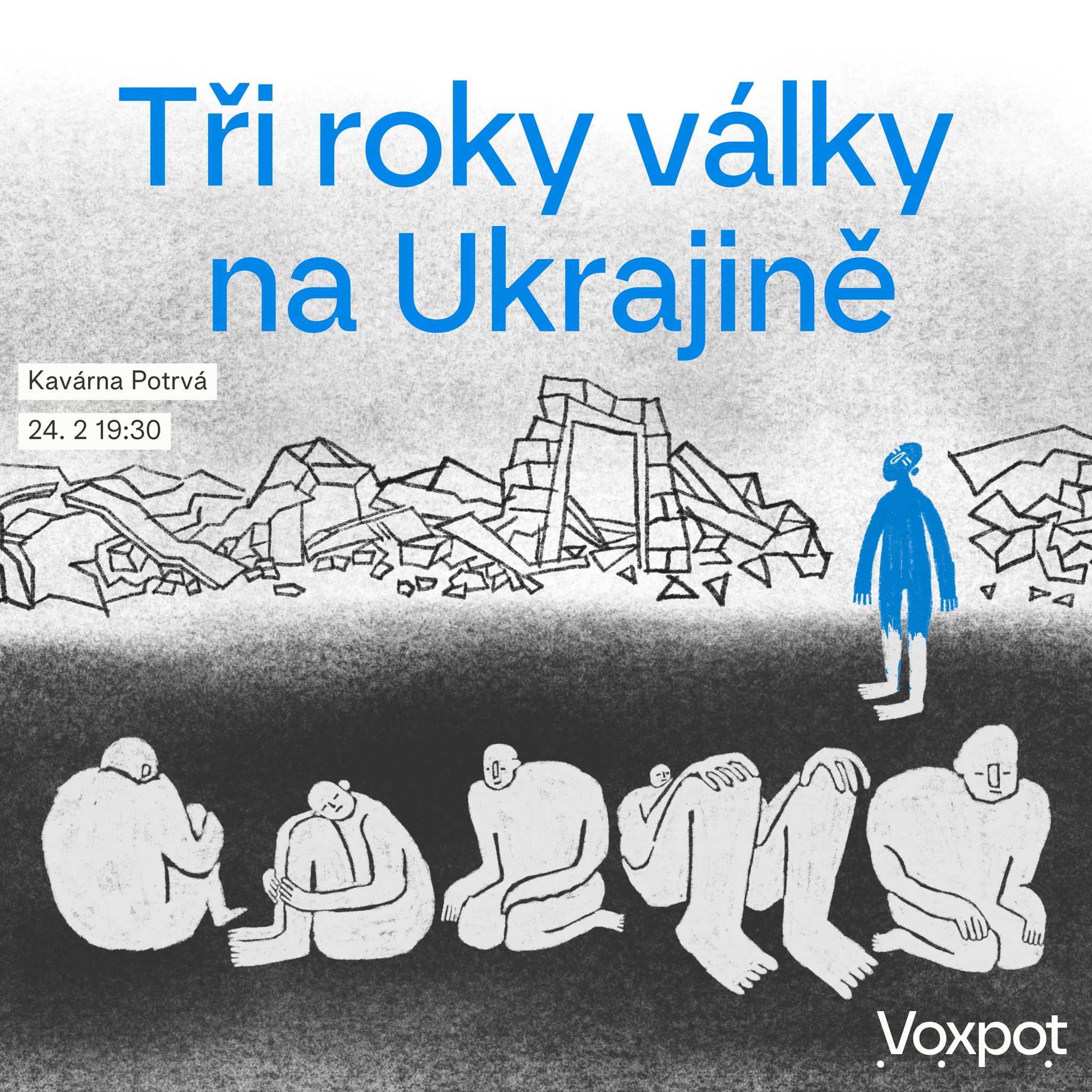 Voxpot debata: Tři roky války na Ukrajině