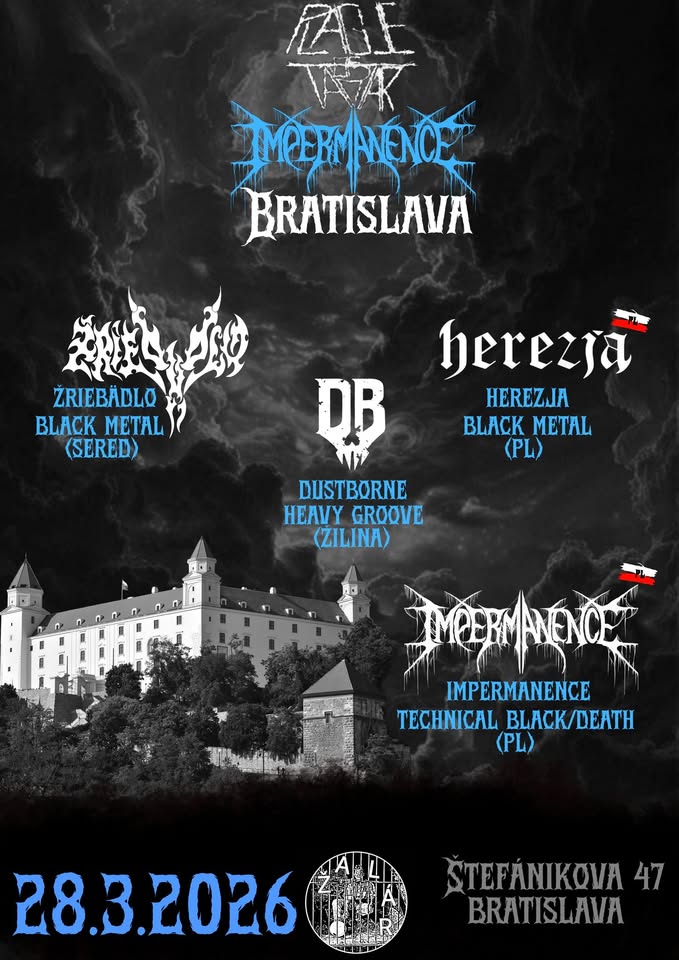Plague of Tartar - Impermanence tour - Žalár Bratislava