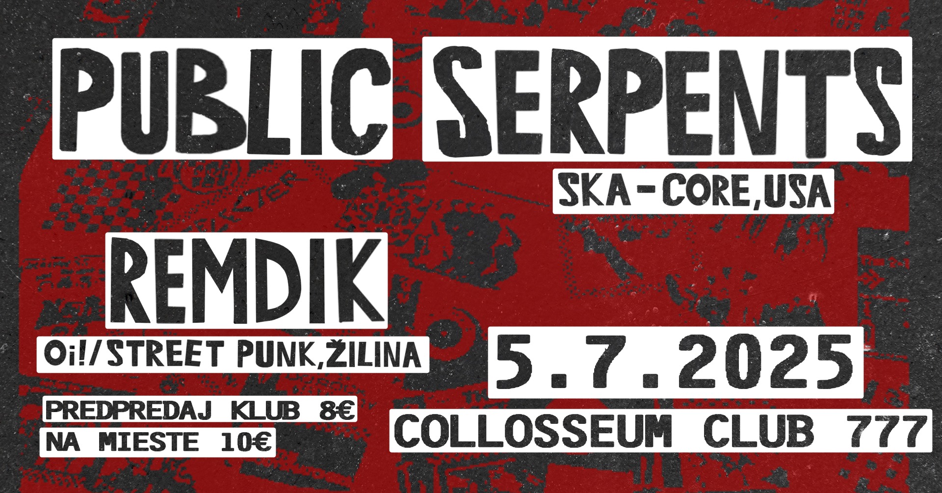 PUBLIC SERPENTS [USA] REMDIK [SK] // 777