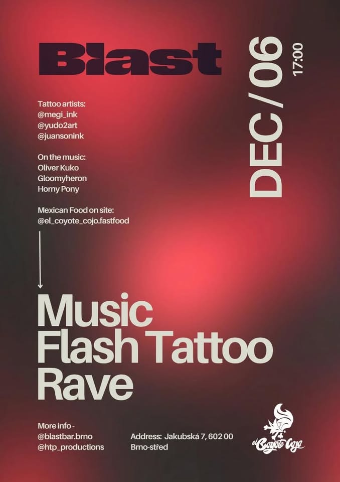 Music Flash Tattoo Rave
