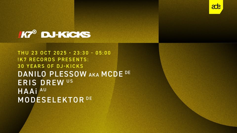 !K7 Records Presents: 30 years of DJ-Kicks