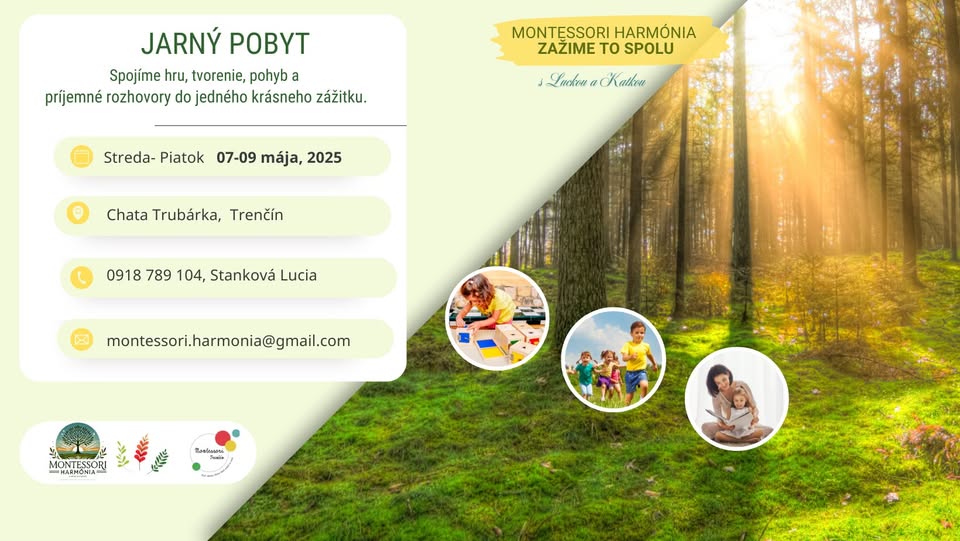 JARNÝ MONTESSORI POBYT