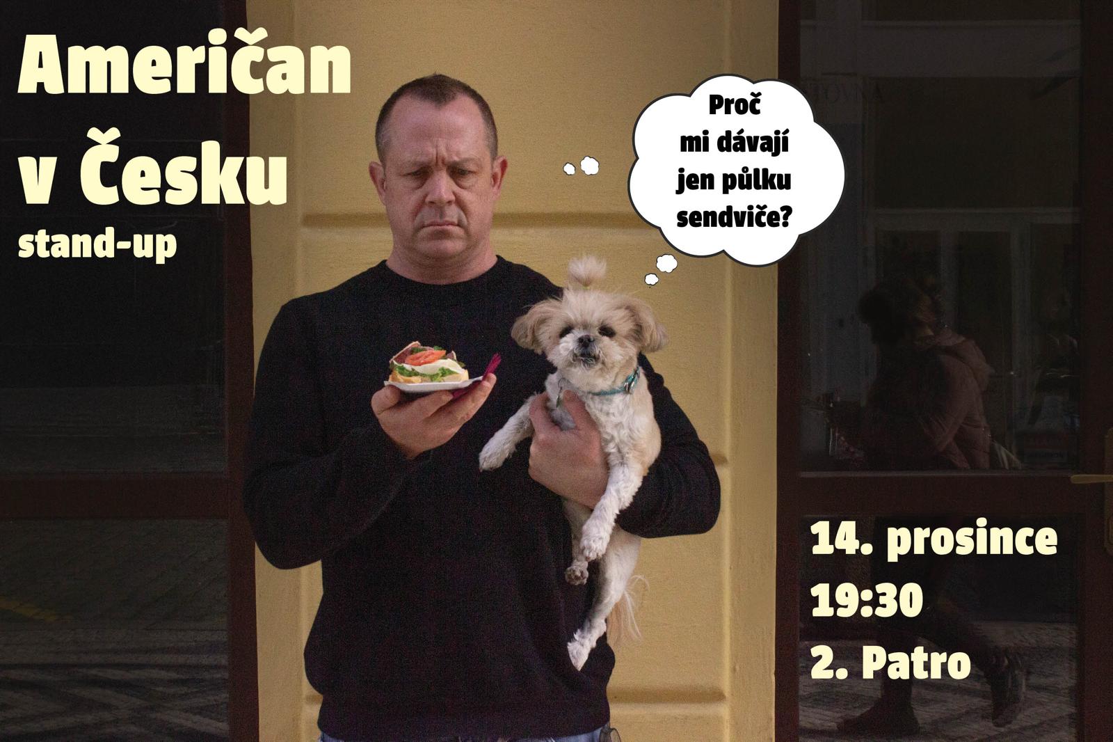 Američan v Česku (stand up v čestině)