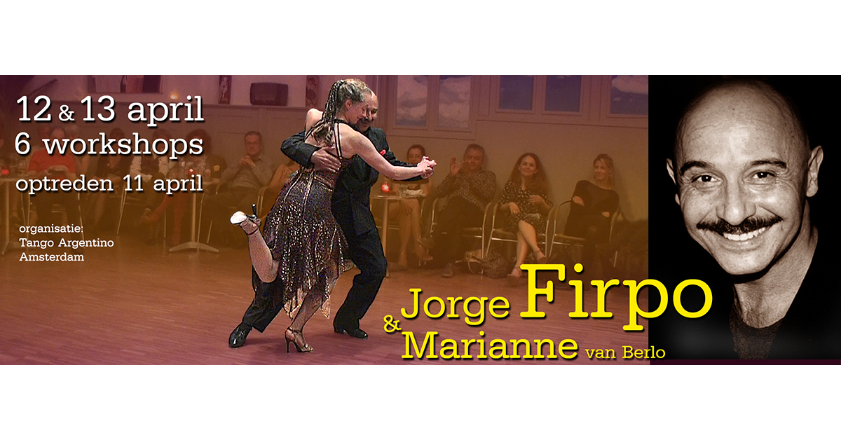 Maestro Jorge Firpo - 6 workshops in Amsterdam