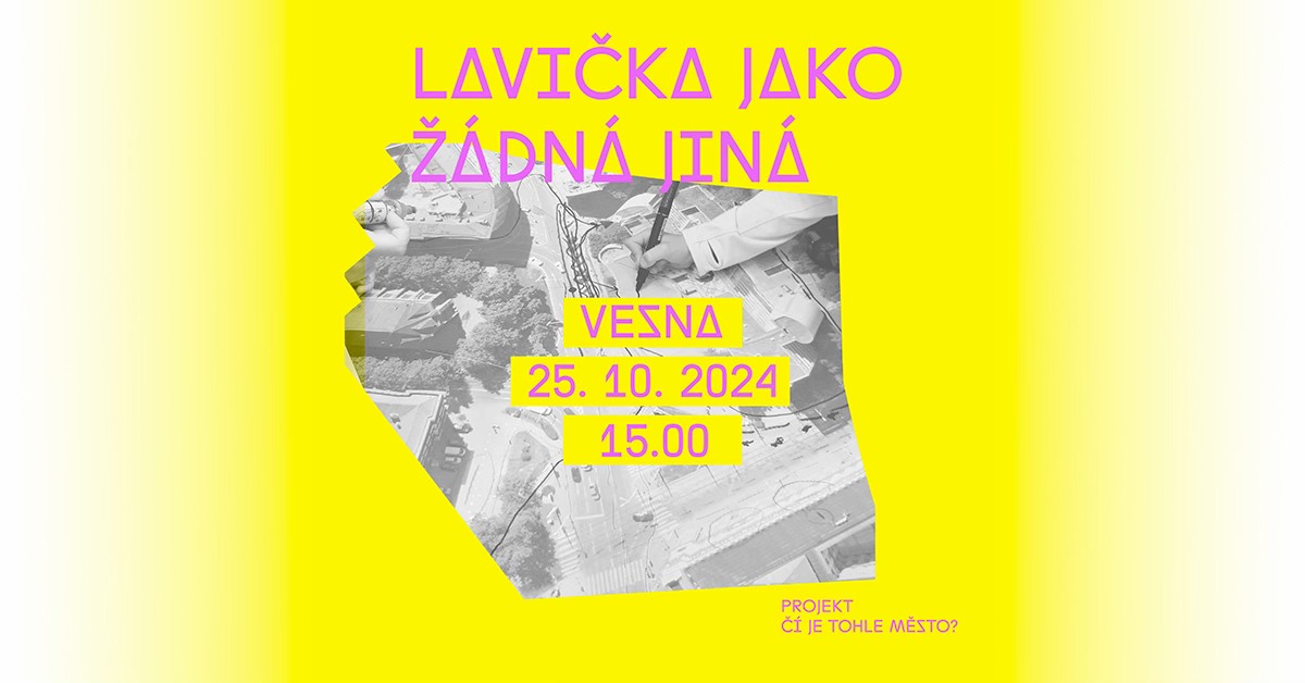 Lavička jako žádná jiná