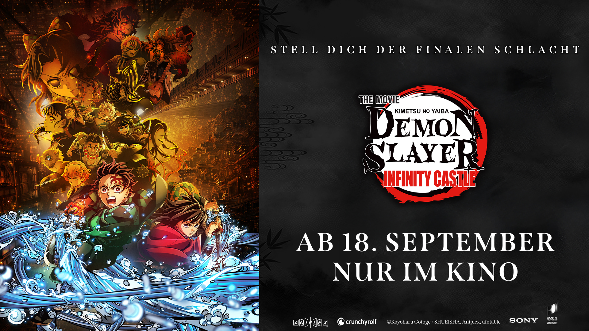 Anime Cinema: DEMON SLAYER Kimetsu no Yaiba INFINITY CASTLE *DF & OmU & OmeU* | Kino Intimes Berlin