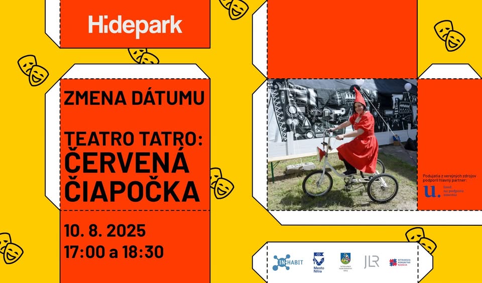 ZMENA DÁTUMU: Teatro Tatro: Červená čiapočka