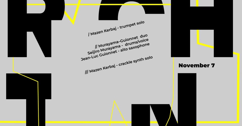 Mazen Kerbaj // Murayama–Guionnet