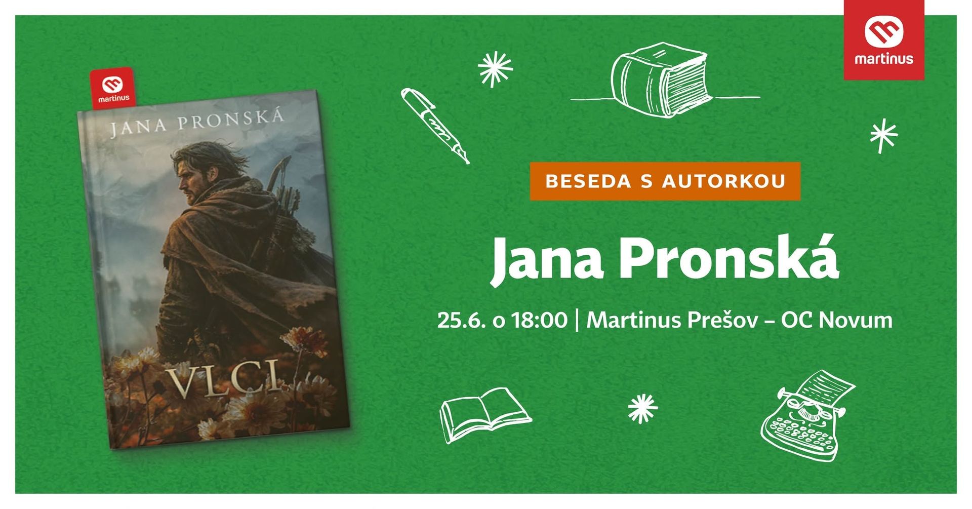Vlci: Beseda s Janou Pronskou