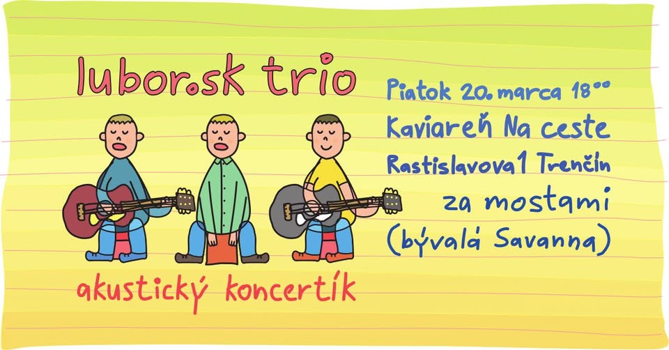 Koncert - Trio Lubor Benkovič