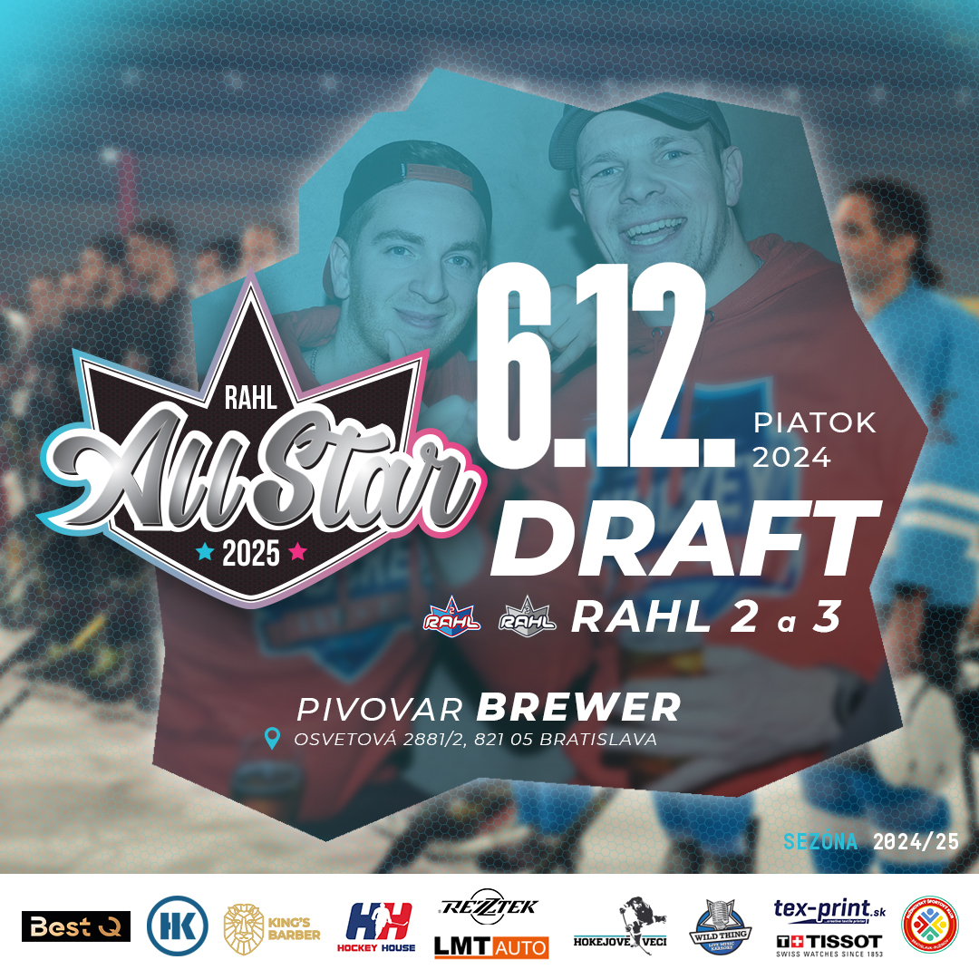 RAHL 2 a 3 All Star Game Draft